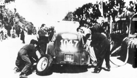Consalvo Sanesi i Zanardi Sala – Alfa Romeo 6C 2500 Competizione Berlinetta.